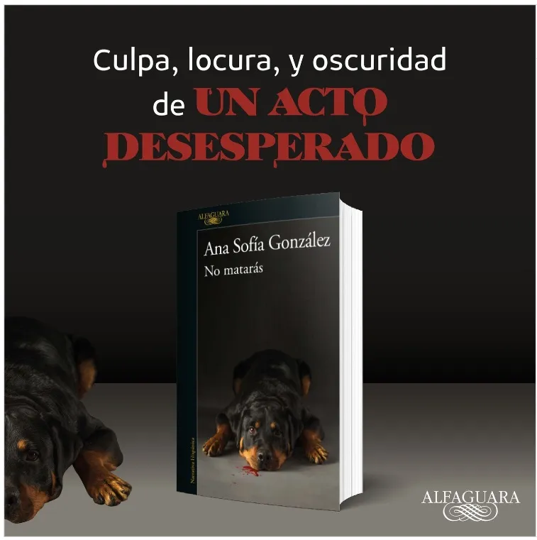 No Matarás, de Ana Sofía González, lleva al lector a vivir escenas de un crimen