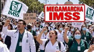 Megamarcha del IMSS en CDMX: ¿A qué hora inicia y qué calles estarán afectadas?