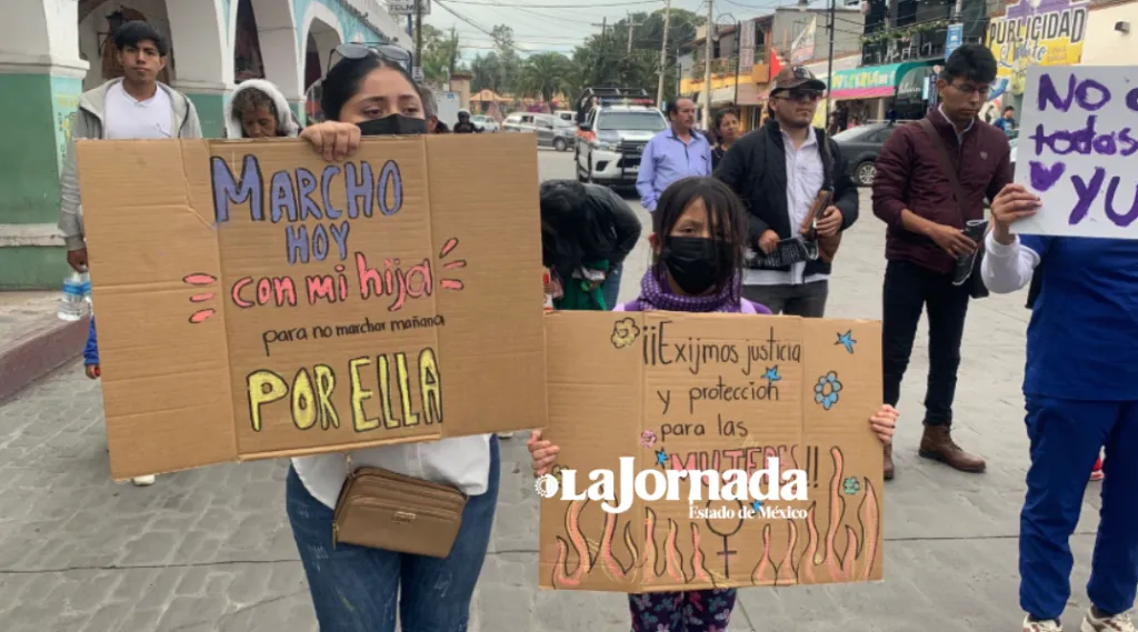¡Justicia para Yuridia! Marchan en Teotihuacán por caso de feminicidio