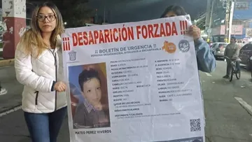 Familiares del niño Mateo piden a la fiscalía agilizar su localización