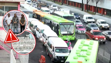 Tres integrantes de “Los Negros”, banda de extorsionadores de choferes, fueron detenidos en Indios Verdes por cobrar cuotas ilegales a rutas del Edomex.