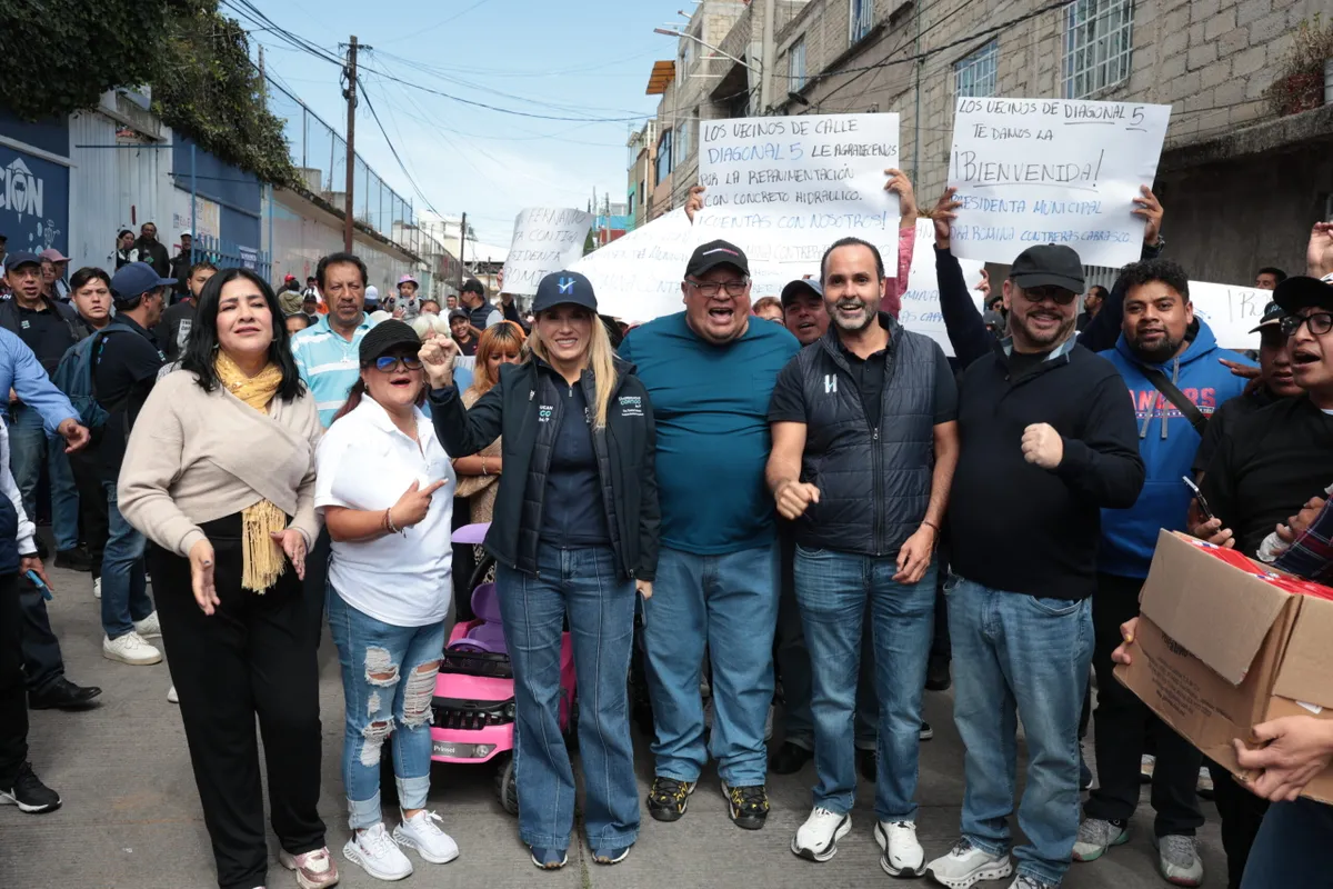 Huixquilucan rehabilita vialidad en San Fernando para mejorar el tránsito