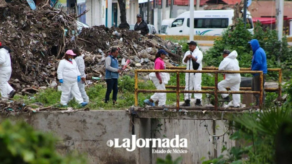 Ecatepec: Madres buscadoras realizan jornada en canal