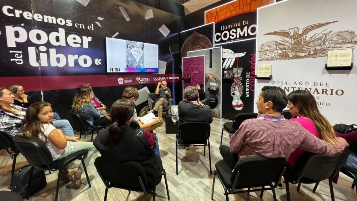 Escritores mexiquenses participan en la Feria Internacional del Libro en Guadalajara