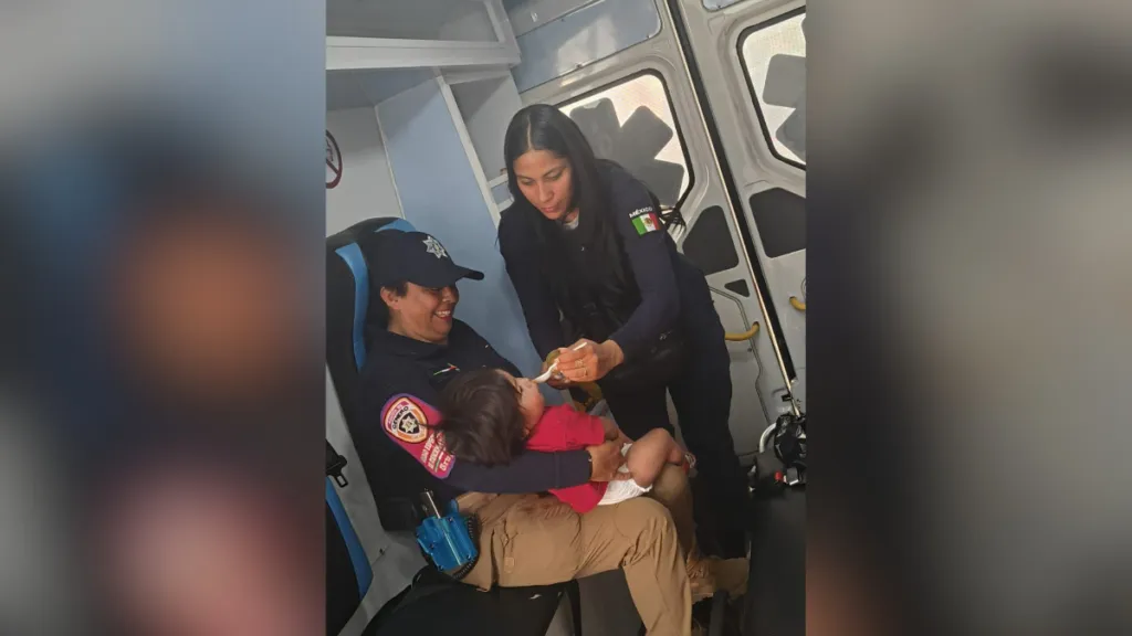 Bebé abandonado en una choza de lámina es rescatado en Ecatepec