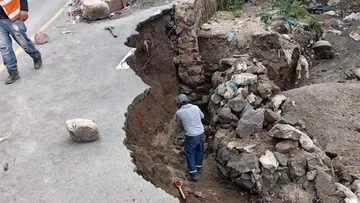 ¡Impactante! Fuertes lluvias provocan afectaciones en  Calimaya