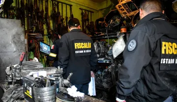 Aseguran 55 toneladas de autopartes en operativo conjunto en Chicoloapan y Chimalhuacán