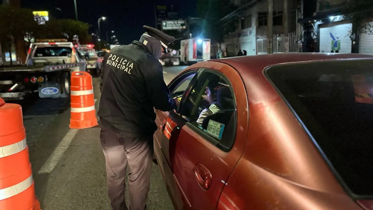 Remiten a 23 autos al corralón en fin de semana por programa Conduce sin Alcohol en Toluca  