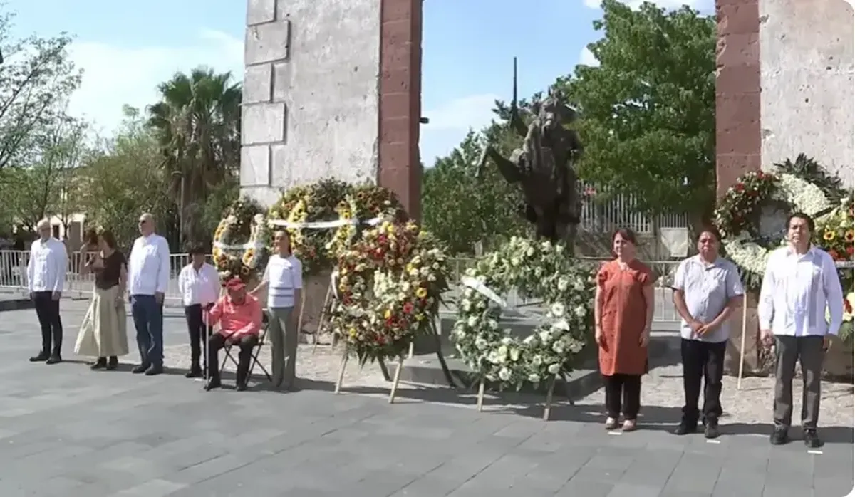Homenaje en Ayala: Claudia Sheinbaum encabeza Guardia de Honor por el 107 Aniversario de Emiliano Zapata