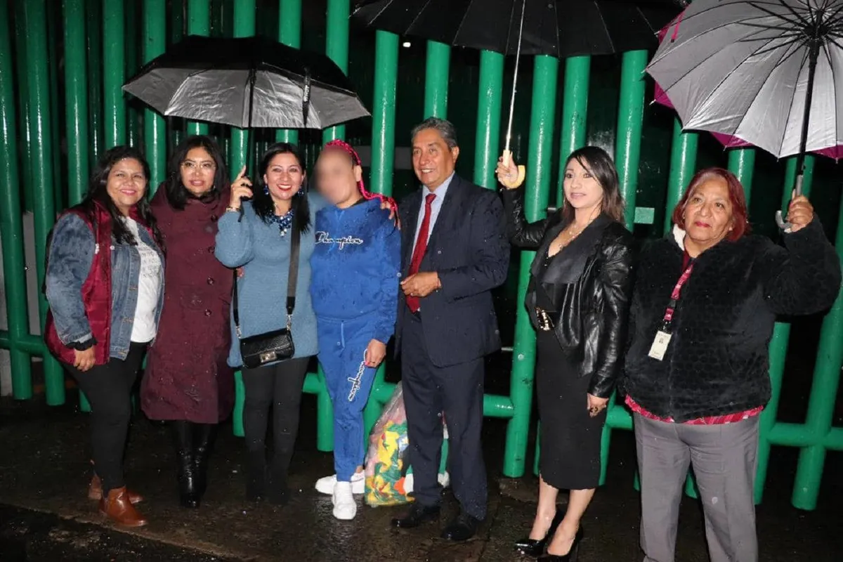 Nayeli Abigail recuperó su libertad