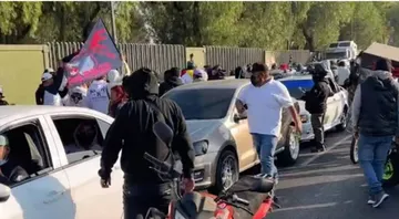 “Los 300” no logran manifestarse en CDMX; piden libertad de Luis “N”