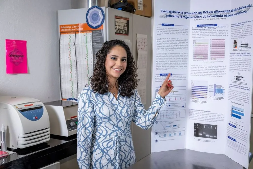 Para tratamiento de lesiones en médula espinal, estudiante de UAEMéx analiza función de gen asociado con crecimiento y reparación celular