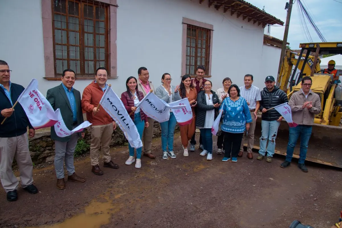 Arranca la 2da etapa de rehabilitación de la Avenida Toluca en Valle de Bravo