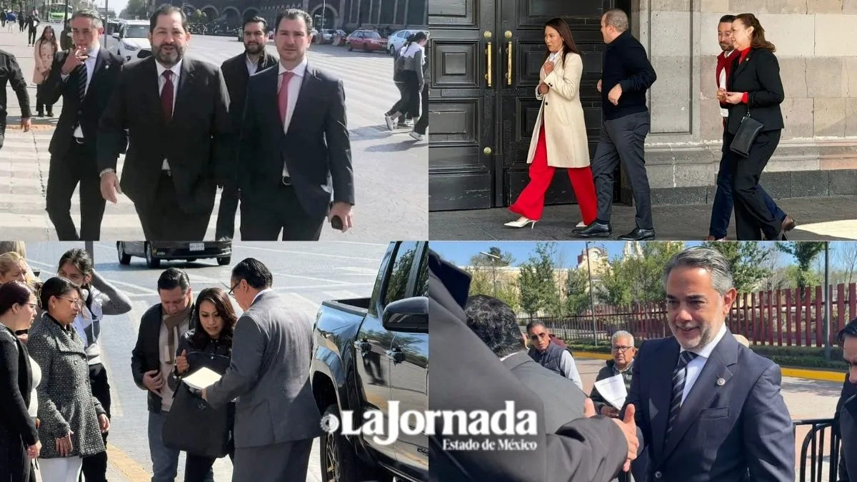 Edomex: Arranca encuentro entre Delfina Gómez y legisladores