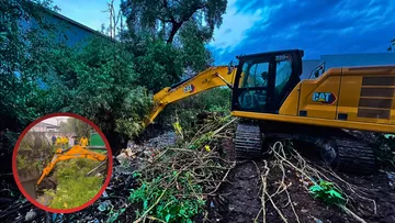 Trabajos de limpieza en canal de Cuautitlán Izcalli evitó desbordamientos en V. de México