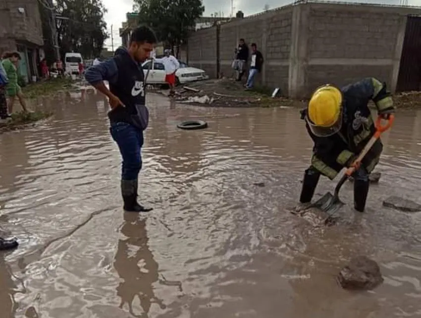 Están en riesgo de inundaciones, 200 mil habitantes de Acolman