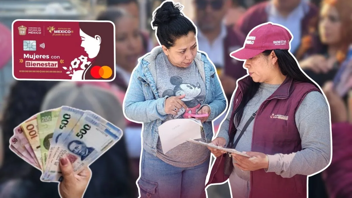 Servidores del Pueblo realizan visitas domiciliarias para actualizar datos del programa de Mujeres con Bienestar que otorga apoyo de 2 mil 500 pesos.