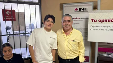 Gilberto Mora tramitó su primera credencial para votar