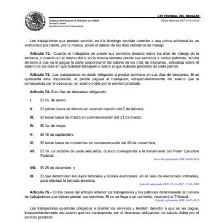 Llega primer MEGAPUENTE de CUATRO DÍAS para estudiantes y trabajadores; ¿habrá pago triple?