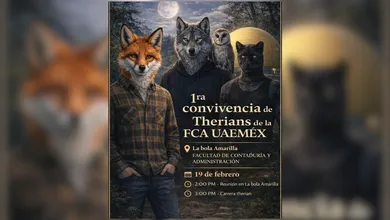 La actividad iniciará a las 14:00 horas con una reunión general y posteriormente, a las 15:00 horas, se llevará a cabo una dinámica denominada “Carrera Therian”.