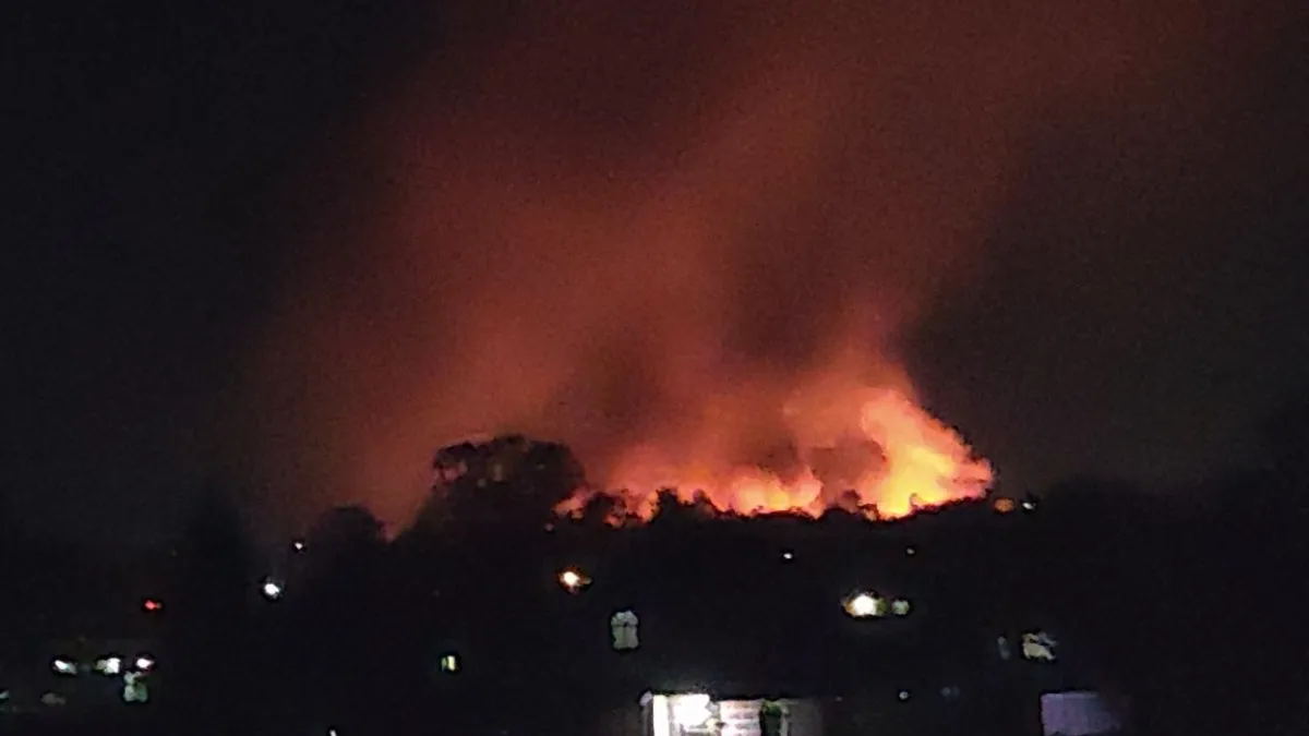 [VIDEO] Continúa incendio en Xonacatlán