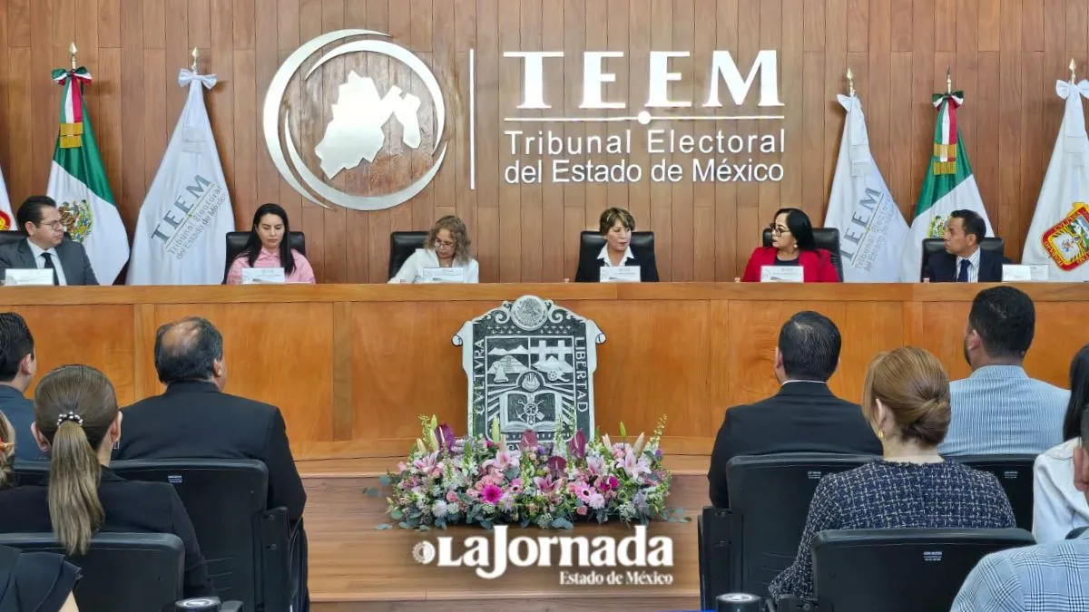 TEEM queda integrado paritariamente y Delfina Gómez llama a ejercer el cargo con dignidad y compromiso