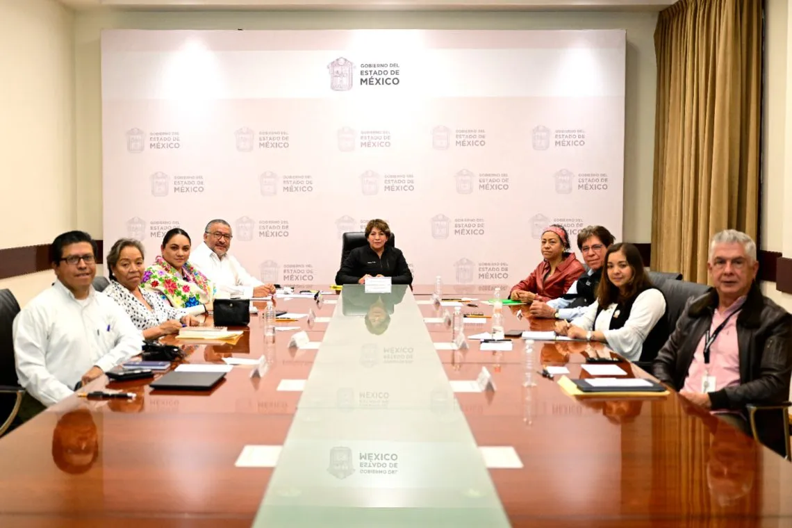 Delfina Gómez da seguimiento a los acuerdos para atender los incendios forestales en Edomex