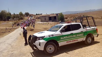 Almoloya de Juárez realiza operativo de seguridad durante celebraciones de Semana Santa