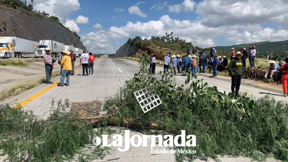 Ejidatarios bloquean nuevamente el Arco Norte