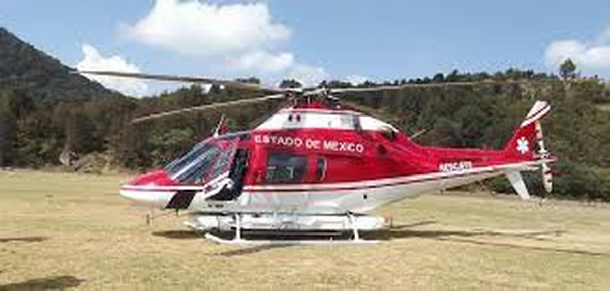 Edomex: Helicópteros del GEM solo para atención a la salud, seguridad pública y protección civil