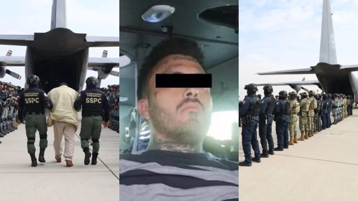 Presos del Altiplano y otros penales federales fueron enviados a EU por delitos de alto impacto.