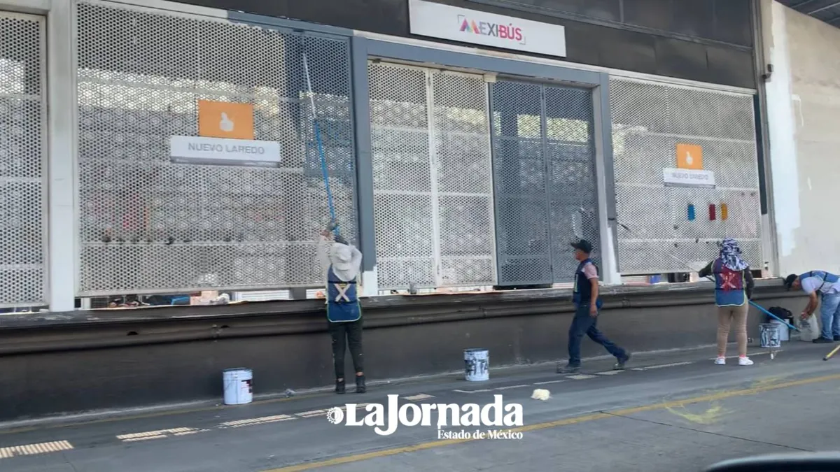 Ecatepec: Cierran estación del Mexibús Nuevo Laredo por mantenimiento
