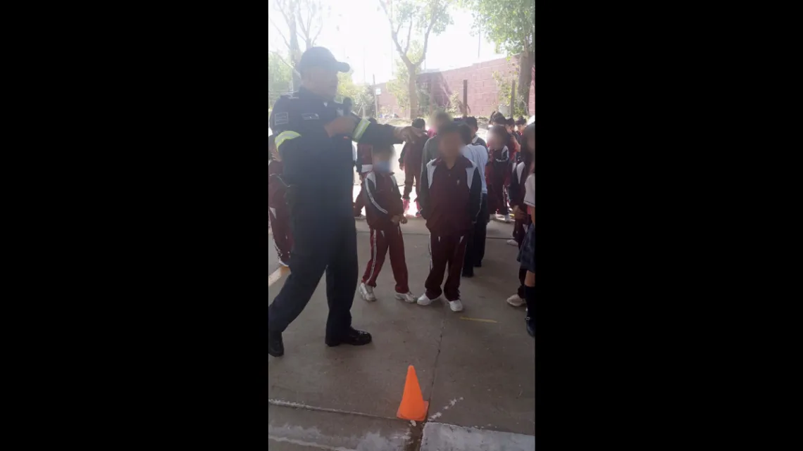 Edomex: Policías imparten plática de seguridad vial en escuelas