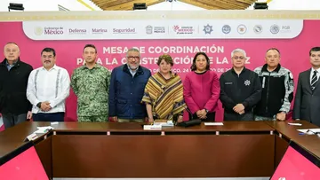 Delfina Gómez Álvarez coordina encuentro de la “Estrategia Operativa Oriente”