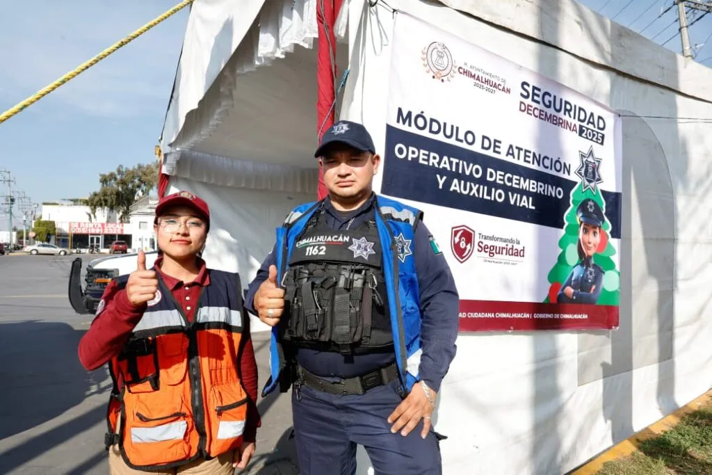 Chimalhuacán realiza operativo peregrino seguro rumbo a la Basílica