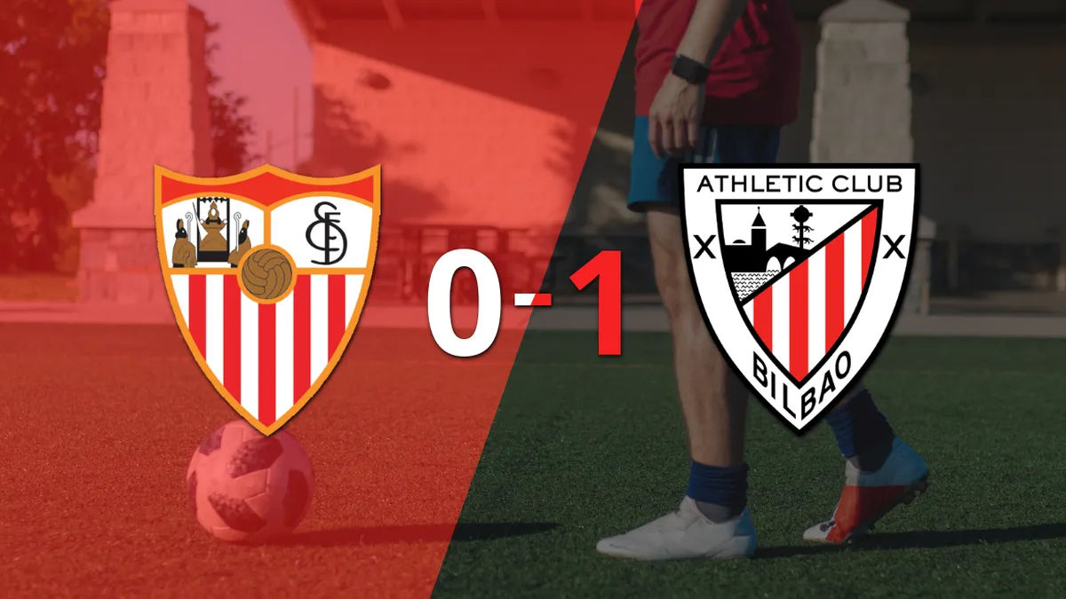 Solitario gol le da triunfo 1-0 a Athletic Bilbao sobre Sevilla