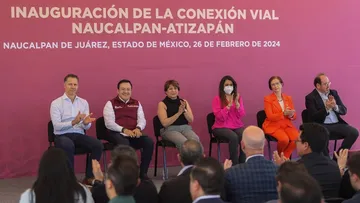 Conexión Atizapán -Naucalpan beneficiará a 250 mil habitantes: Delfina Gómez Álvarez