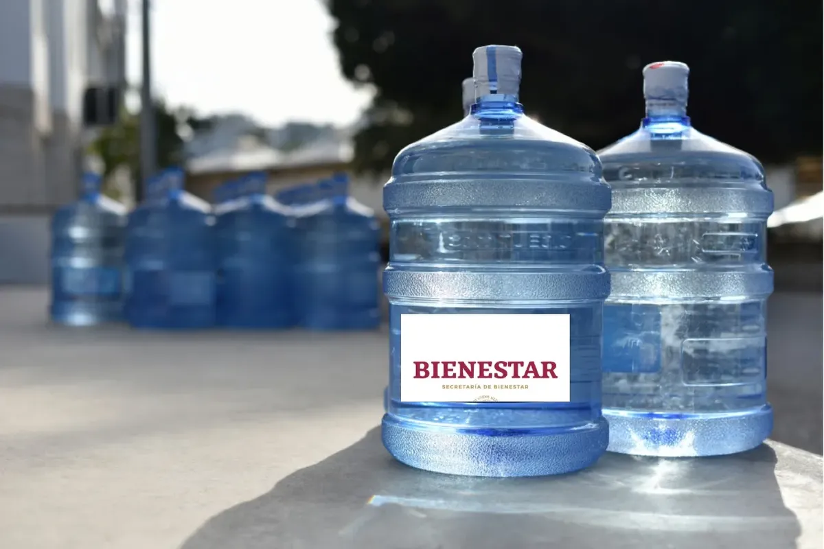 Agua Bienestar tendrá un costo de cinco pesos por garrafón en 2025 en CDMX