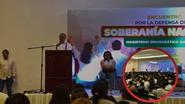 Más de mil liderazgos de la Sección 22 de la CNTE cierran filas con Sheinbaum por la soberanía