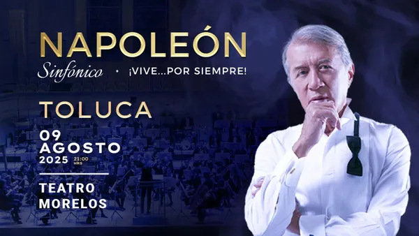 Gana un pase doble para ver a Napoleón en Toluca.