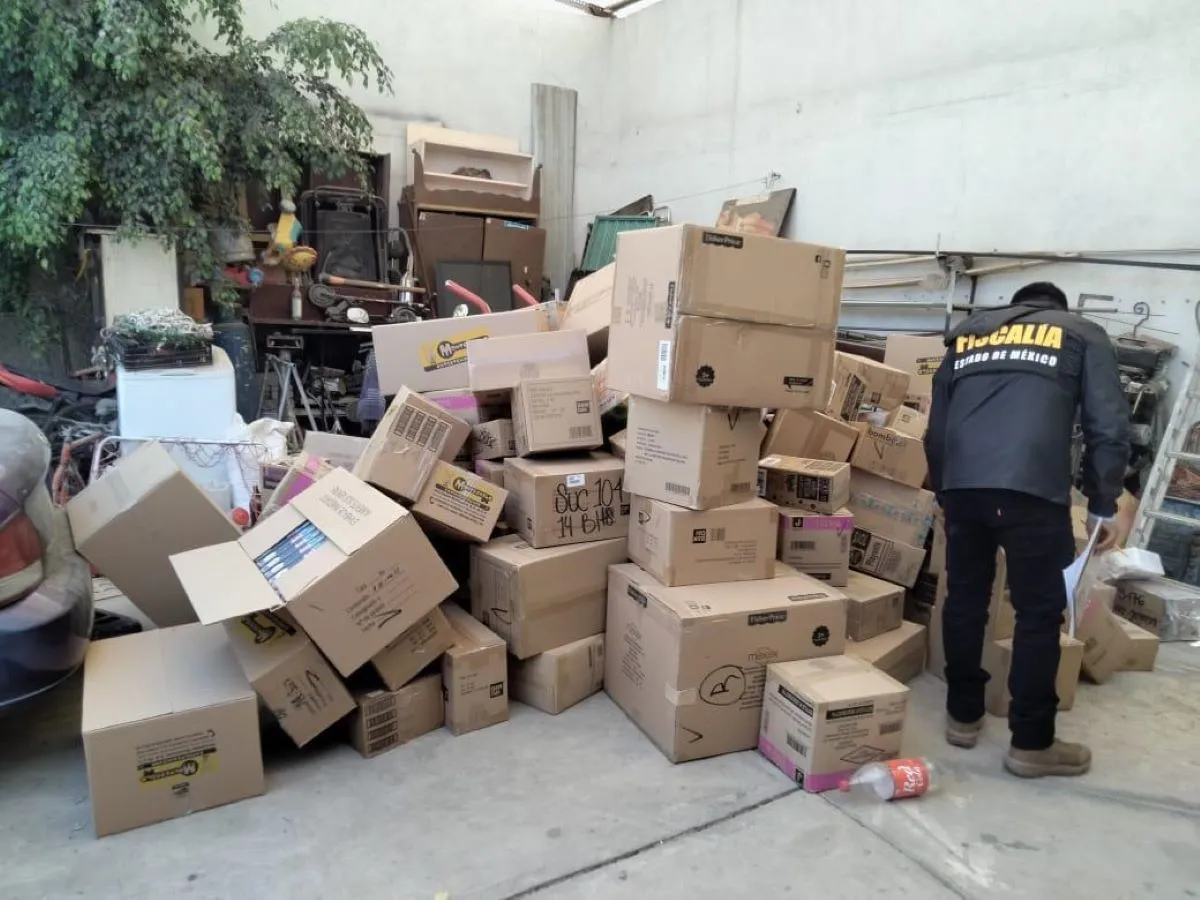 A través de un comunicado, las autoridades expresaron que se pudo recuperar el cargamento que había sido reportado como robado por la cadena Juguetron y que las cajas ya se encuentran aseguradas. Foto: Especial