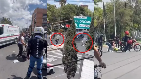 Un policía de la SSC disparó contra un motociclista en Jardín Balbuena; el joven de 21 años murió tras ser trasladado al hospital.