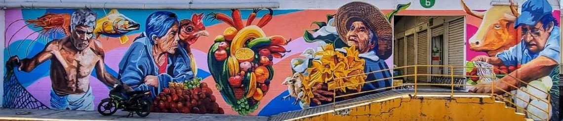 Toluca se engalana con un nuevo mural en el Mercado Hidalgo