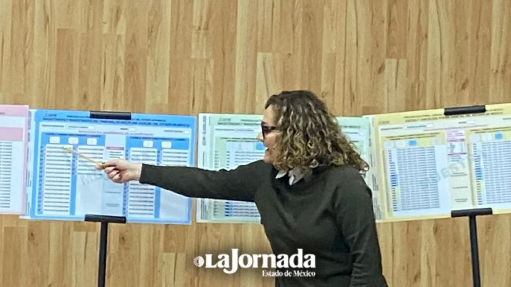 IEEM da capacitación sobre la elección judicial