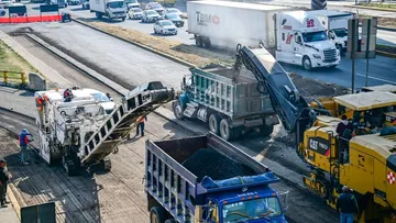 Gobierno del Edomex apuesta por una reconstrucción duradera del Periférico Norte, con materiales de hasta una década de vida útil