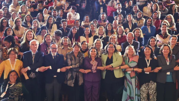 Delfina Gómez impulsa los derechos de mujeres y niñas 