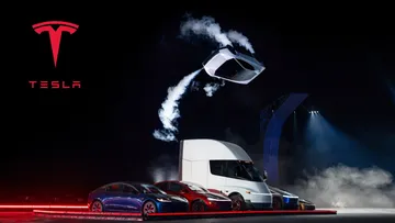 Tesla presenta un auto que vuela, el modelo Roadster