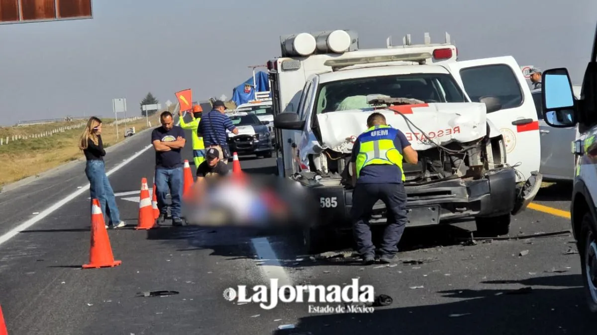 Servicios de emergencia se vieron involucrados en accidentes de Libramiento Bicentenario; confirman 3 muertes