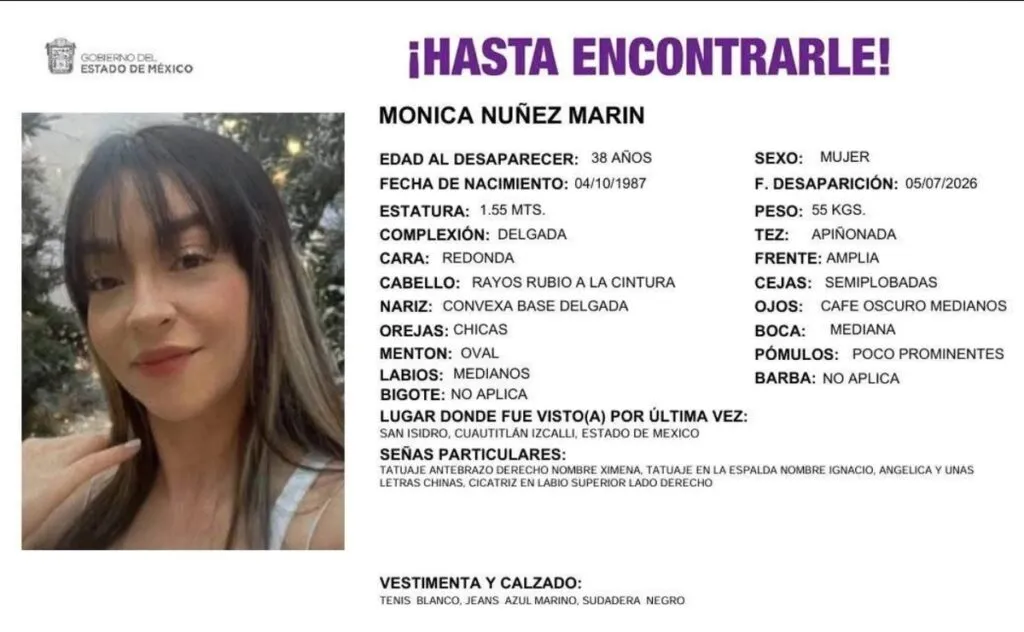 Mujer colombiana reportada como desaparecida fue identificada tras perder la vida en hospital de Jilotepec