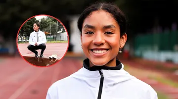 Kenya Maturana, orgullo de Metepec, gana bronce en el Iberoamericano de Atletismo en Perú